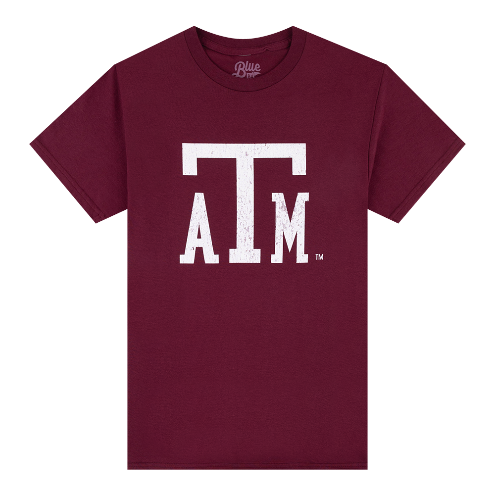 Maroon Vintage ATM Tee