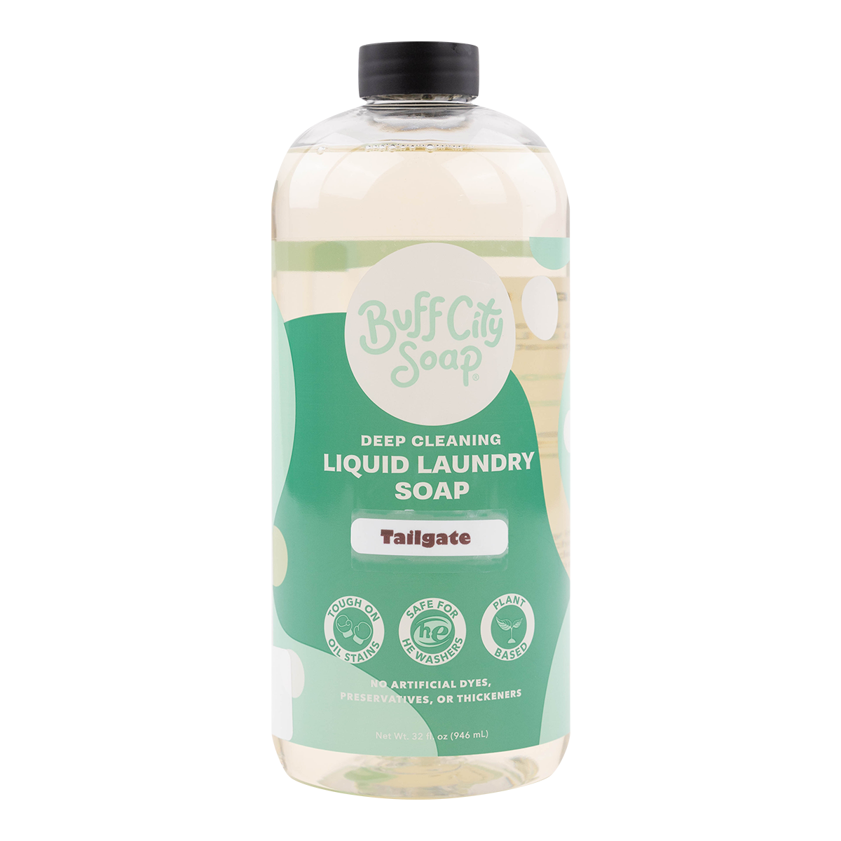 Buff City Soap liquid laundry soap bottle 