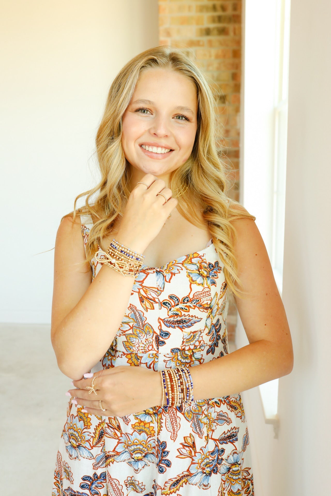 Beaded Blondes Black Demi Bracelet