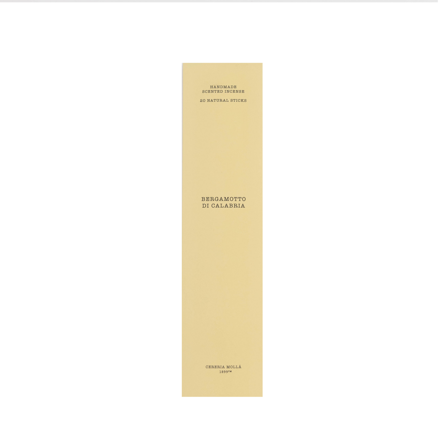 Beige box containing 20 9" incense sticks