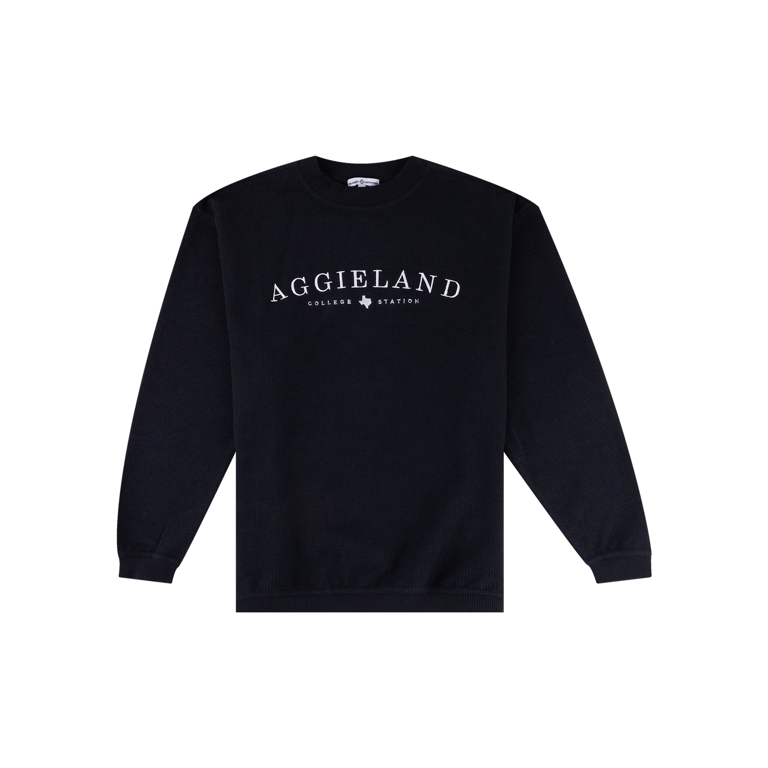 Corduroy college sweatshirt hotsell