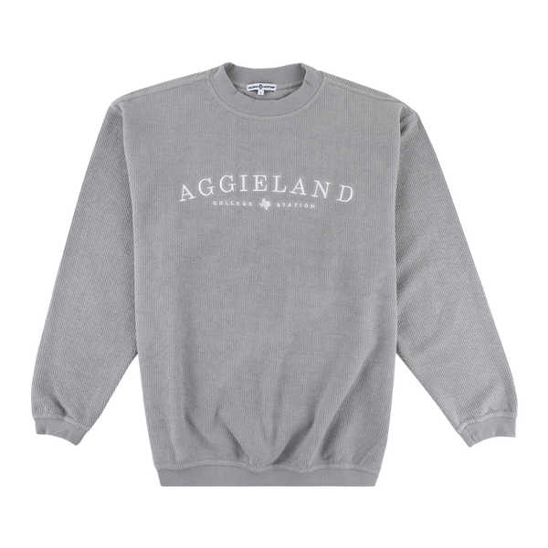 Collegiate Outfitters Aggieland Gray Corduroy