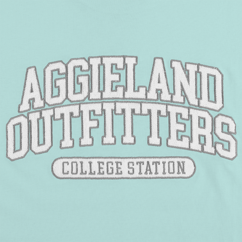 Collegiate Outfitters Arch Fabric T-Shirt - Cool Blue