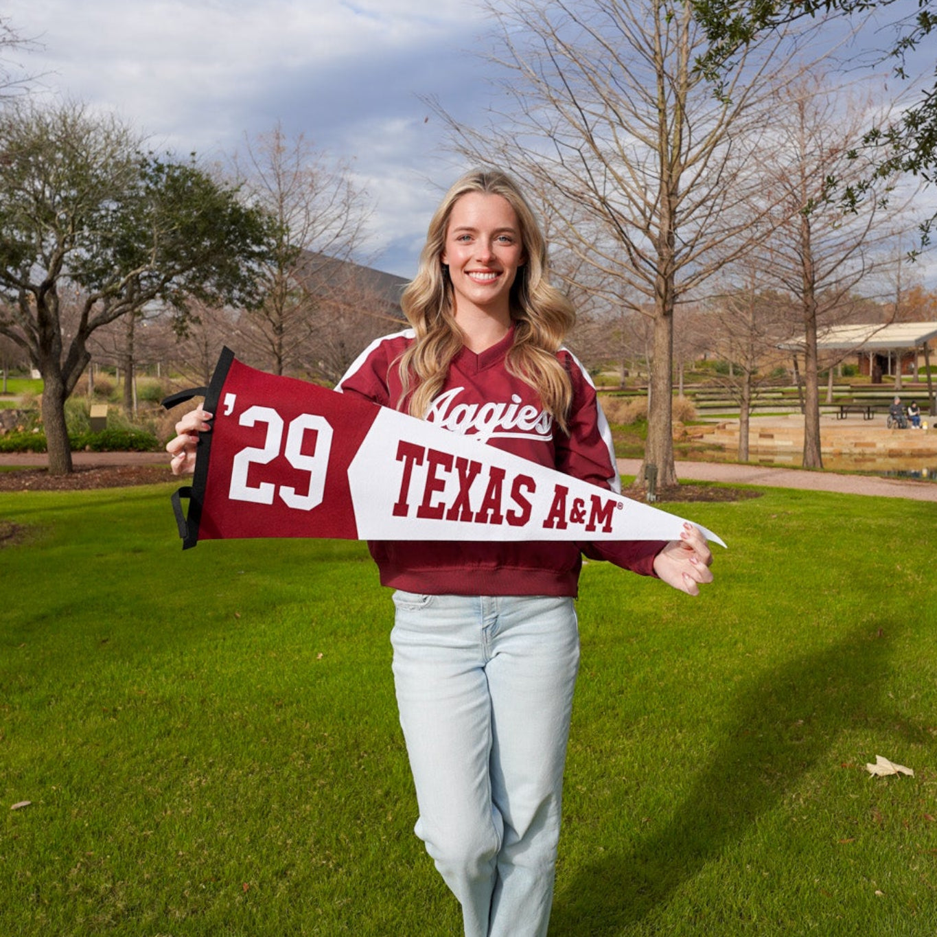 Customizable Texas A&M Pennant