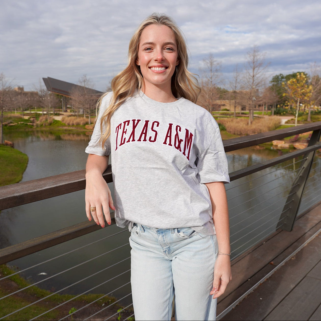 Texas A&M Collegiate Outfitters Arch Fabric T-Shirt