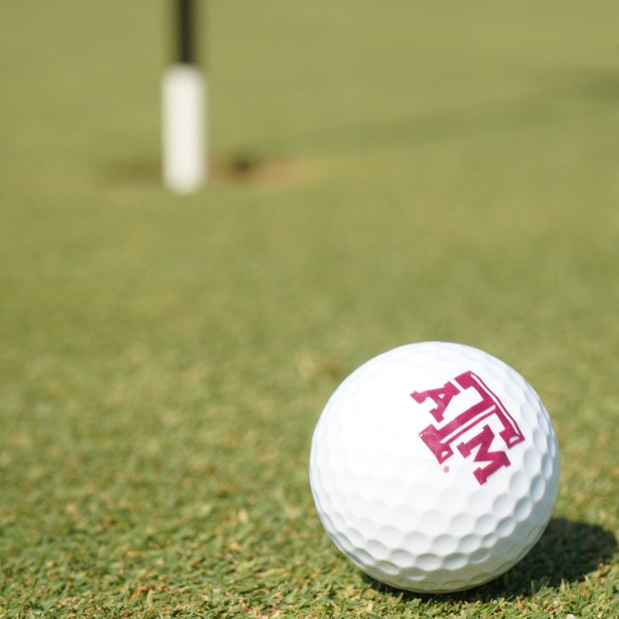 Texas A&M Beveled Aggie Golf Ball