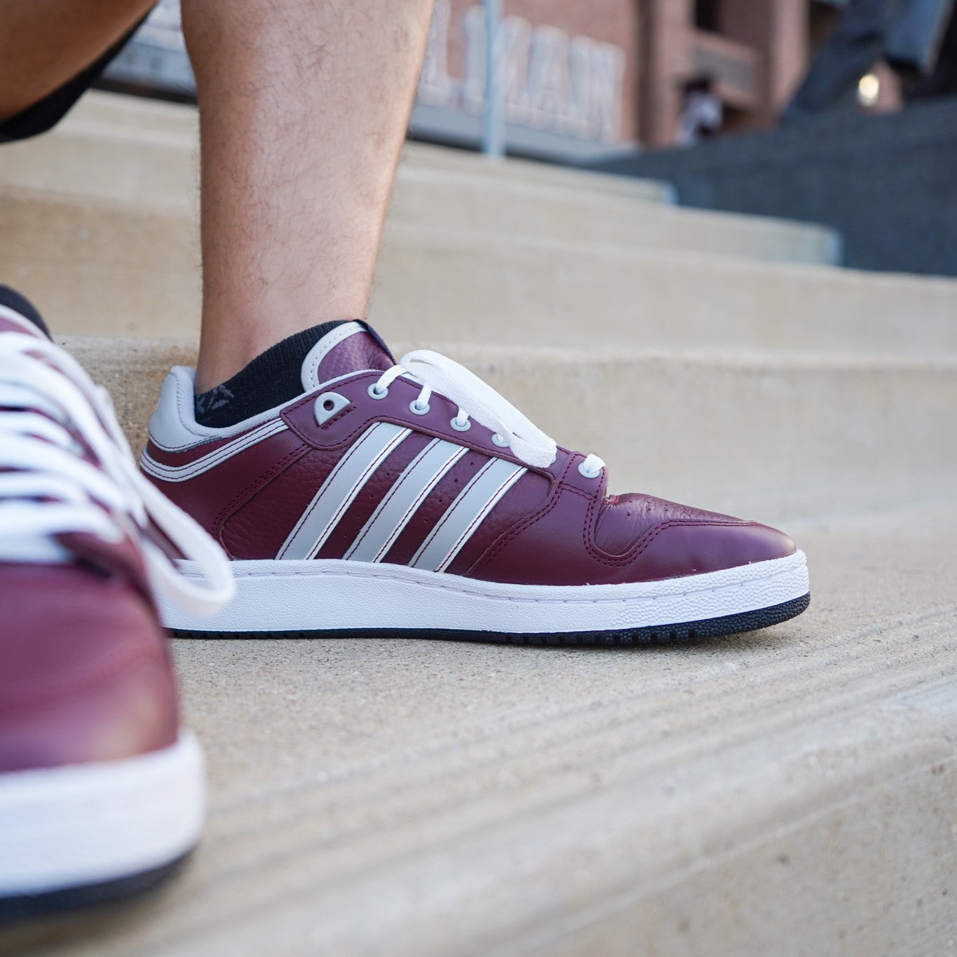 Texas A&M Adidas Maroon Centennial Remixed Shoe