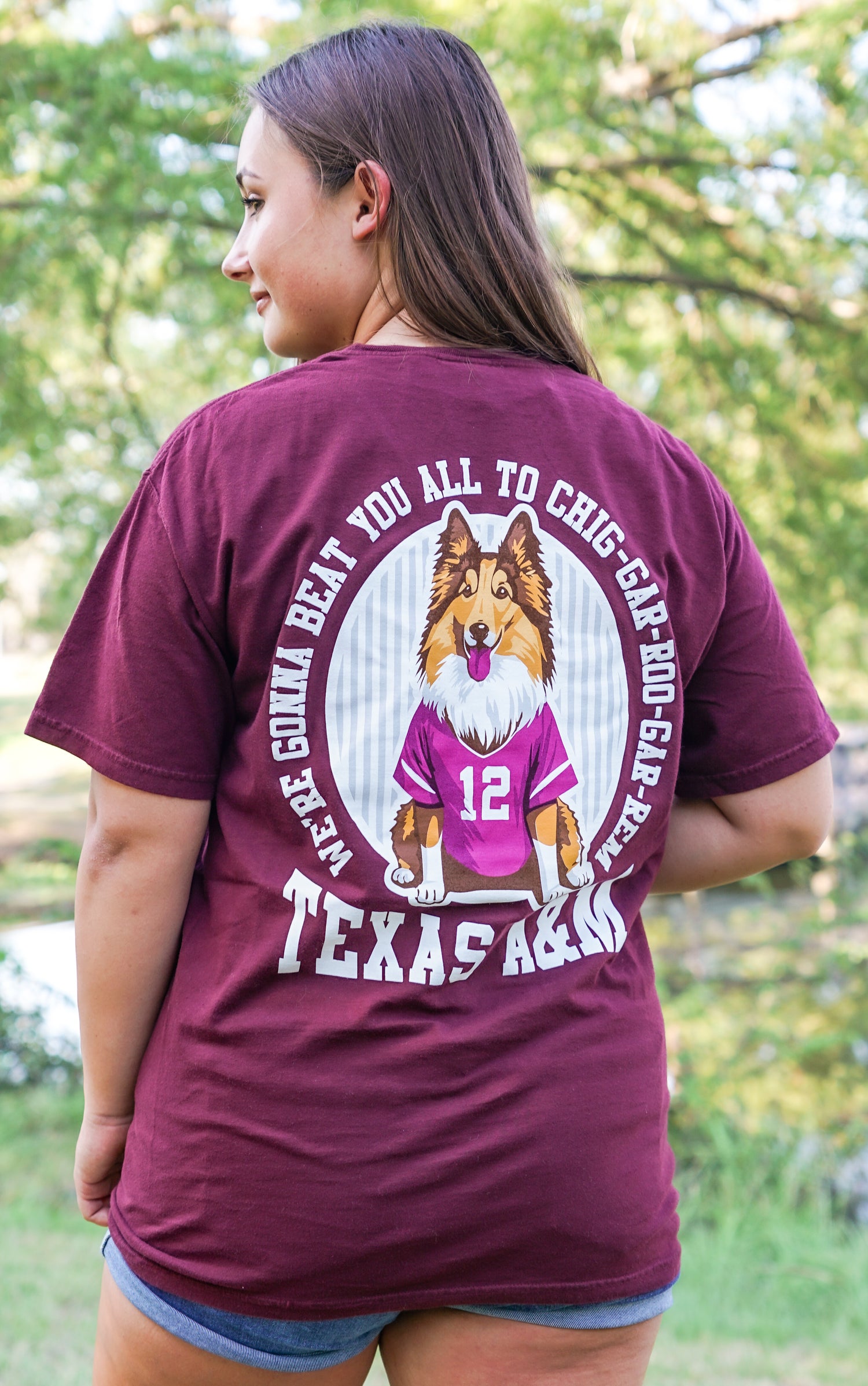 Texas A&M Rev in Jersey T-Shirt