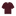 A short-sleeve crewneck knit sweater in deep burgundy, shown flat against a plain white background. A small white brand label is visible inside the collar, reading 'SWEATERS'.