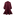 Maroon dress with long sleeves and ruffled layers.
