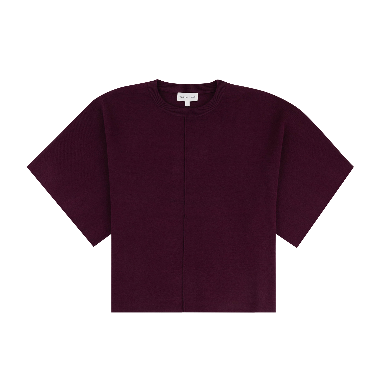 Maroon baggy top