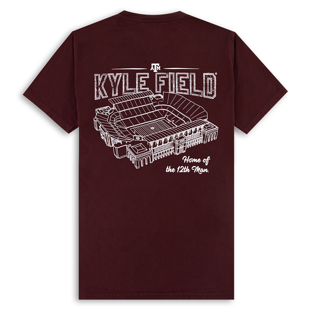 Maroon Kyle Field T-Shirt