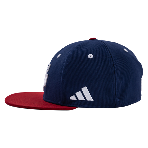 Texas A&M Adidas Navy and Red Fitted Cap
