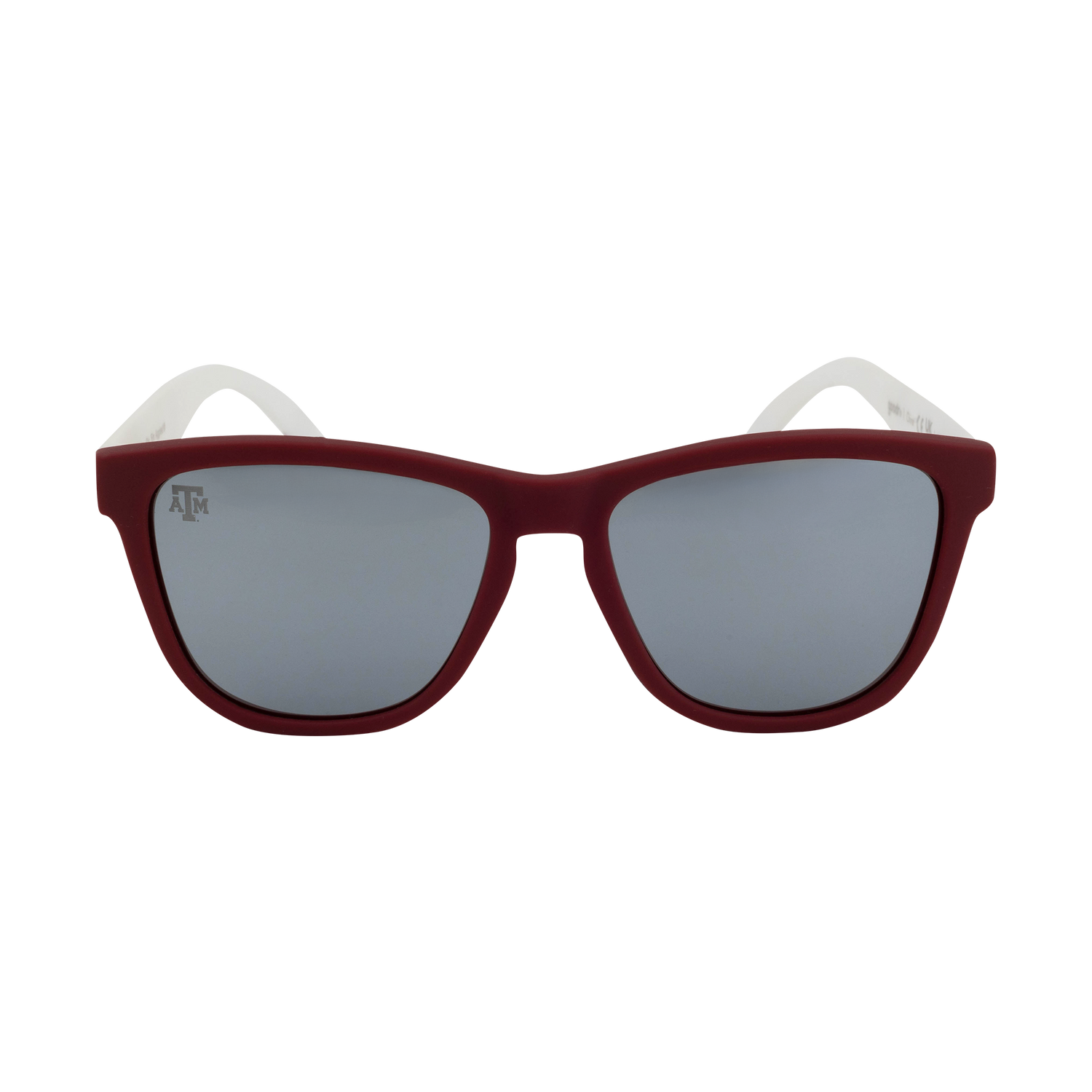 Maroon and White Sunglasses