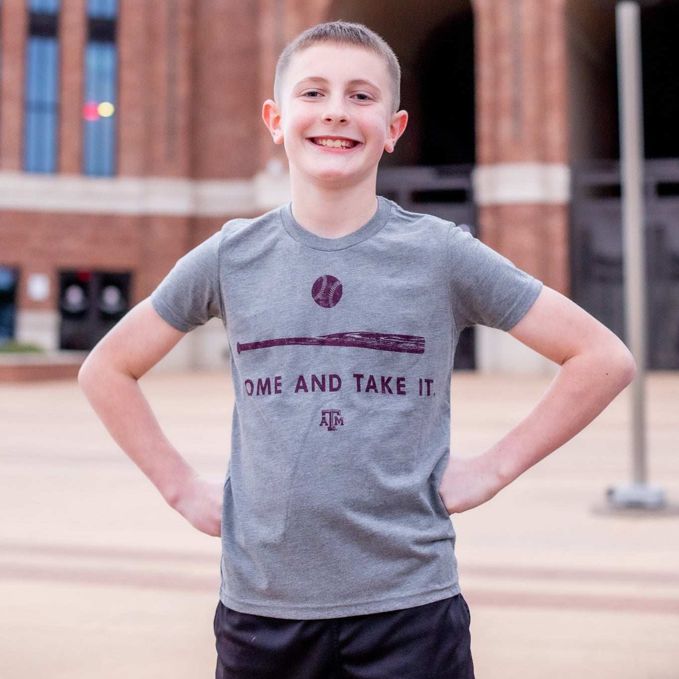 Texas A&M Come and Take It Baseball Youth T-Shirt