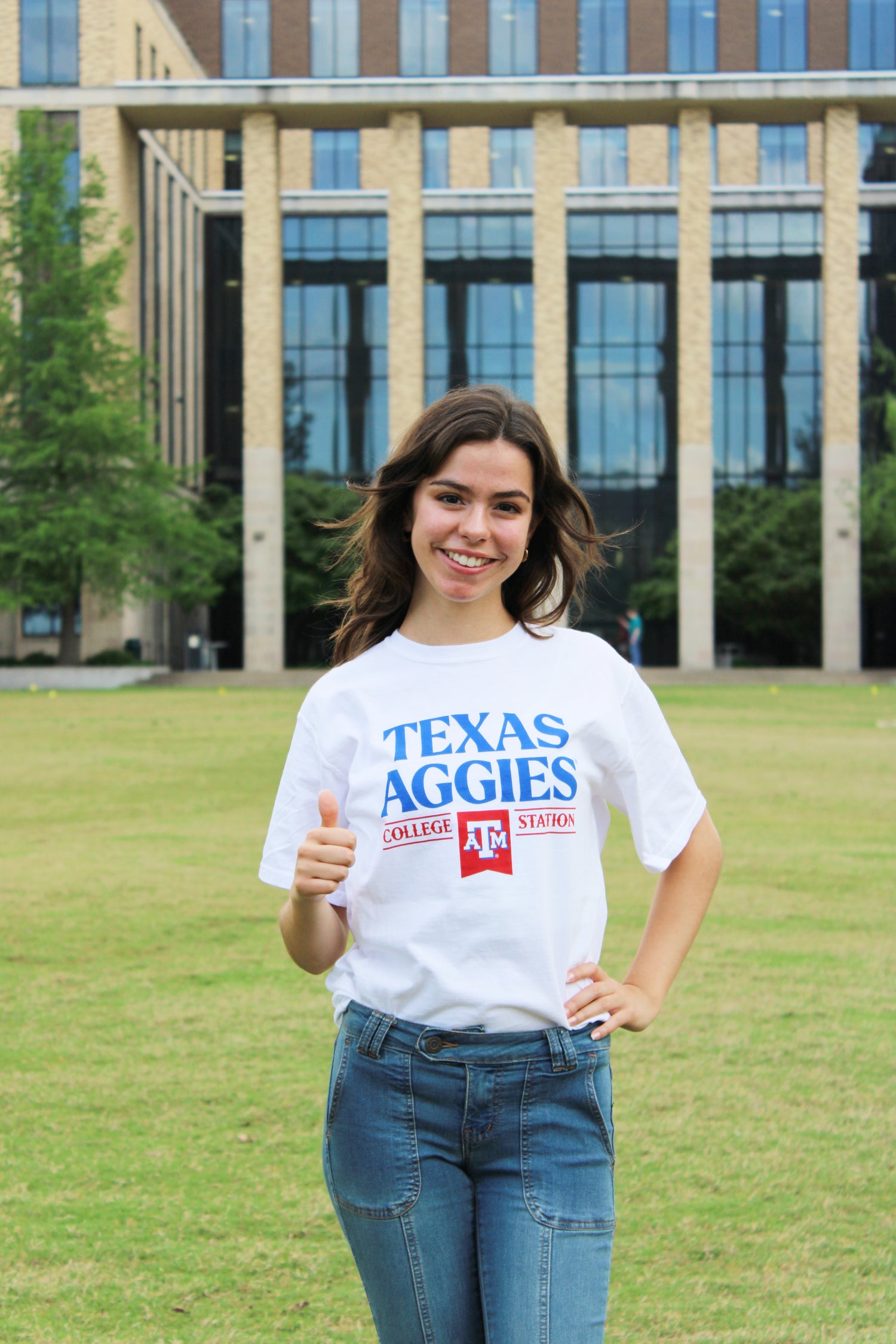 Texas Aggies Red, White and Baseball T-Shirt