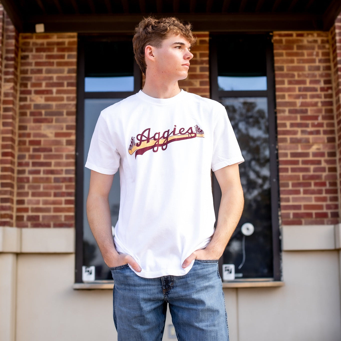 Script Aggies Baseball Reveilles T-Shirt