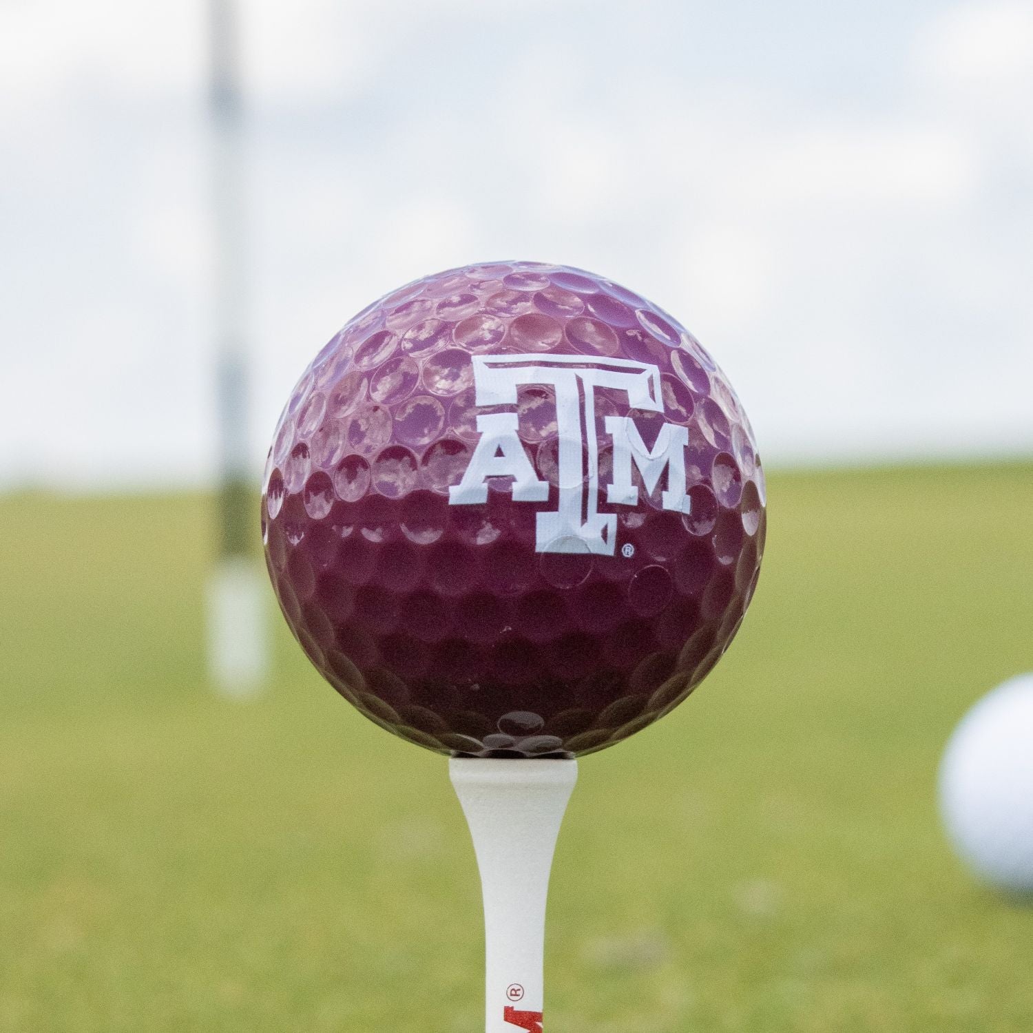 Texas A&M Aggie Maroon Golf Ball