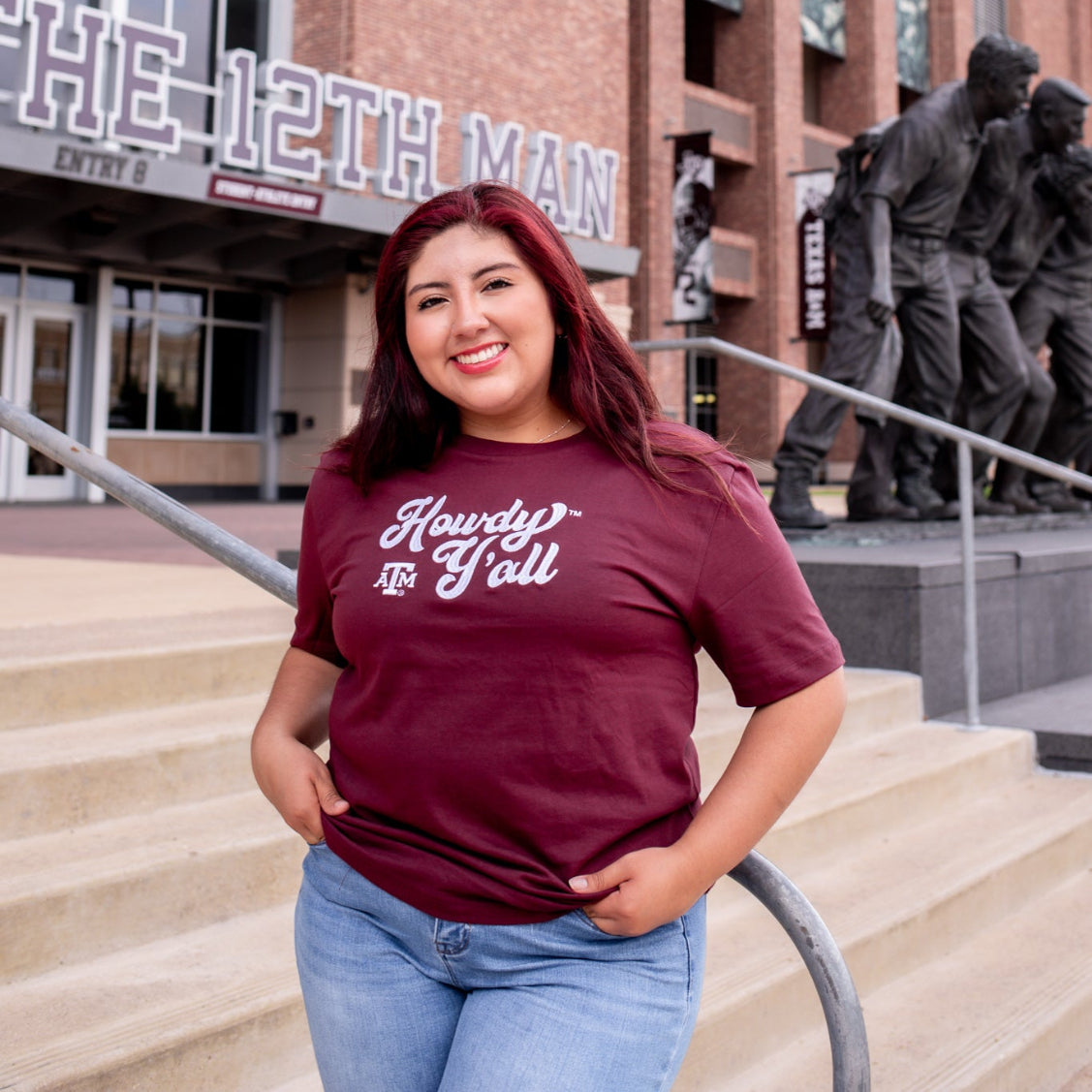 Collegiate Outfitters Texas Howdy Y'all T-Shirt