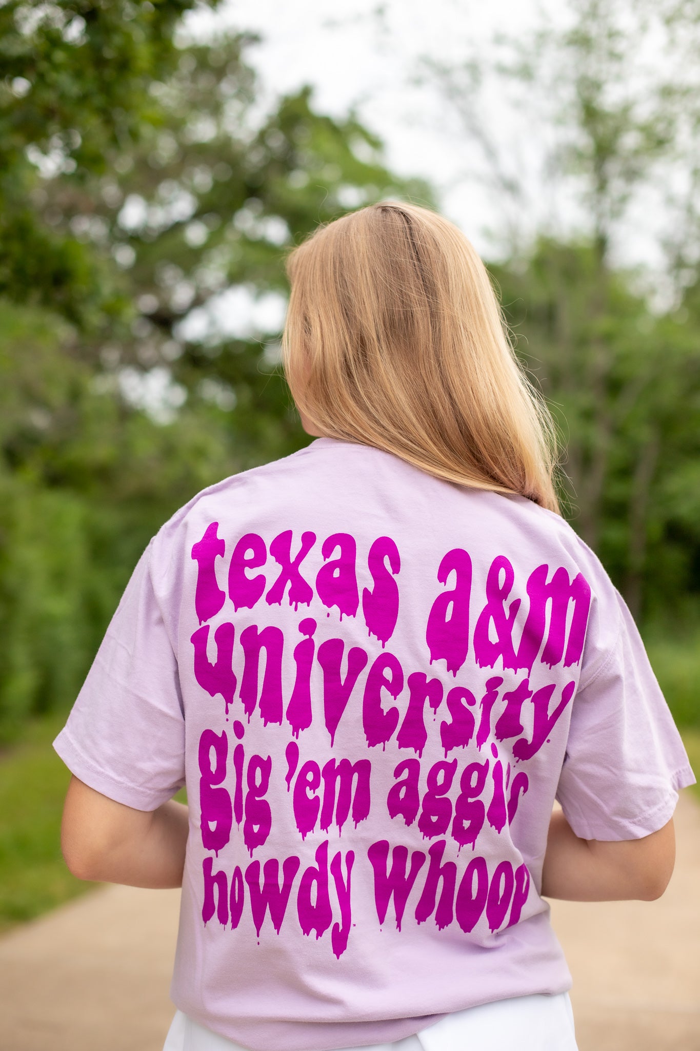 Texas A&M Dripping Aggies T-Shirt