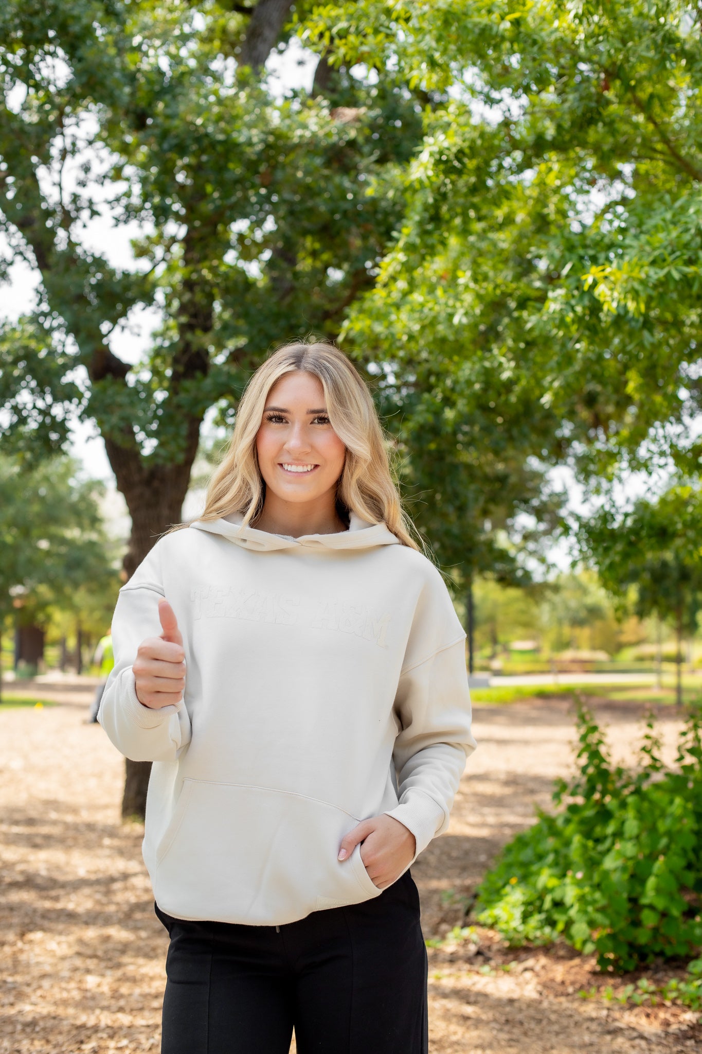 Texas A&M KADYLUXE Tonal Boyfriend Hoodie