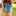 Collegiate Outfitters Denim Mini Skirt - Blue