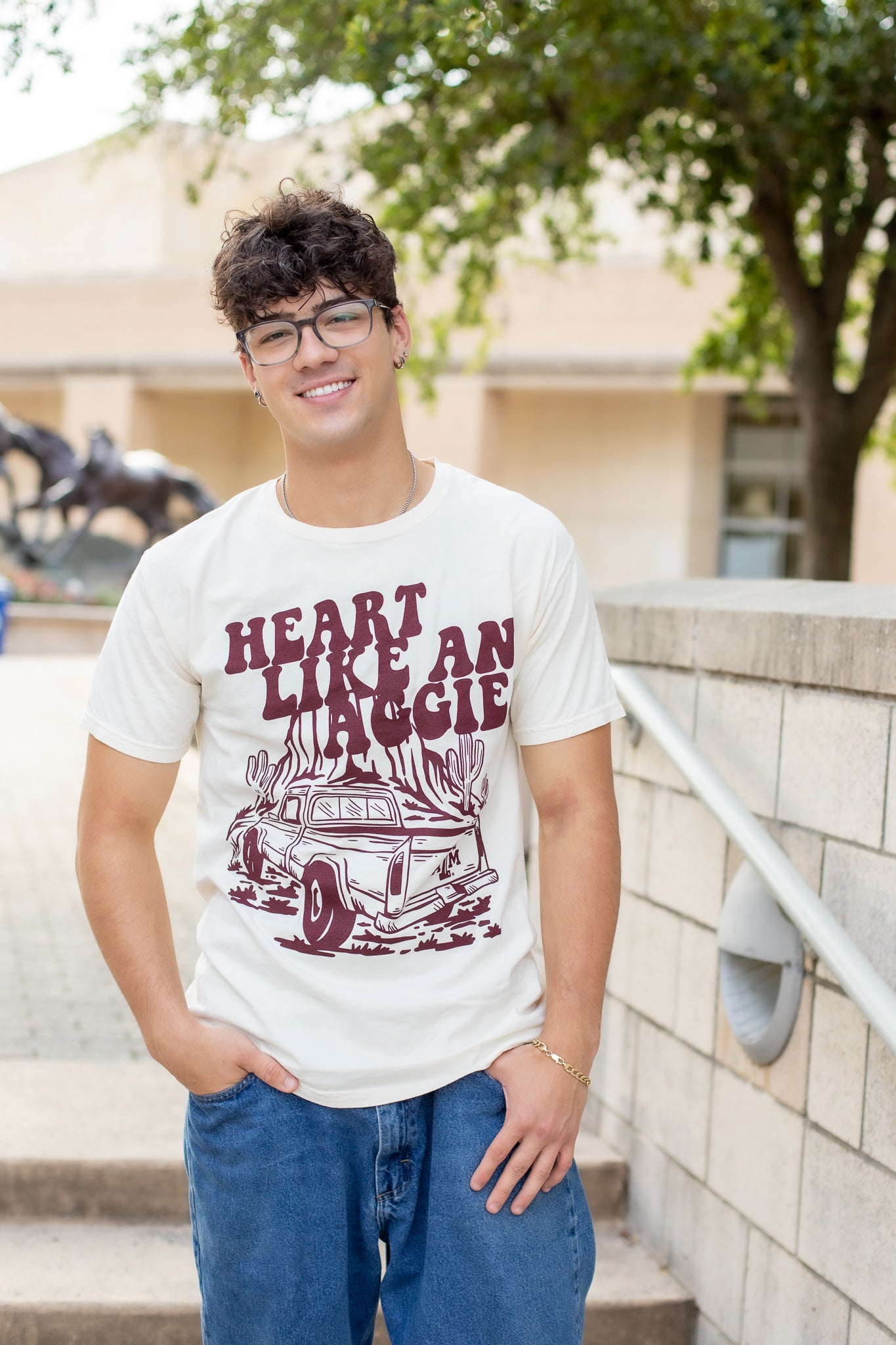 Texas A&M Heart Like an Aggie T-Shirt