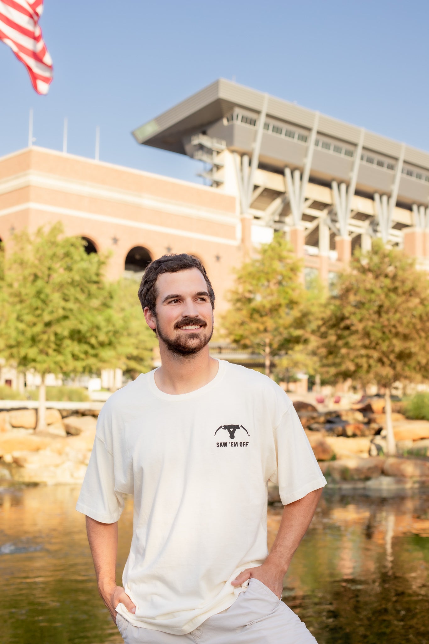 Saw 'Em Off Anti Burnt Orange T-Shirt