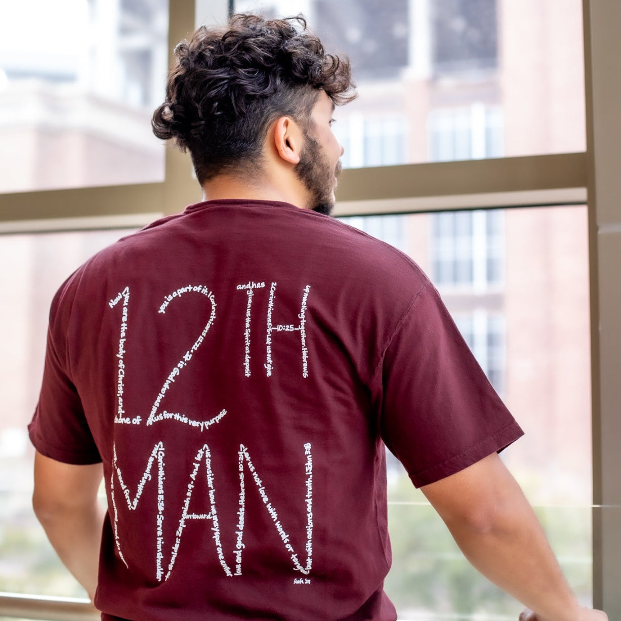 Texas A&M 12th Man Scripture T-Shirt