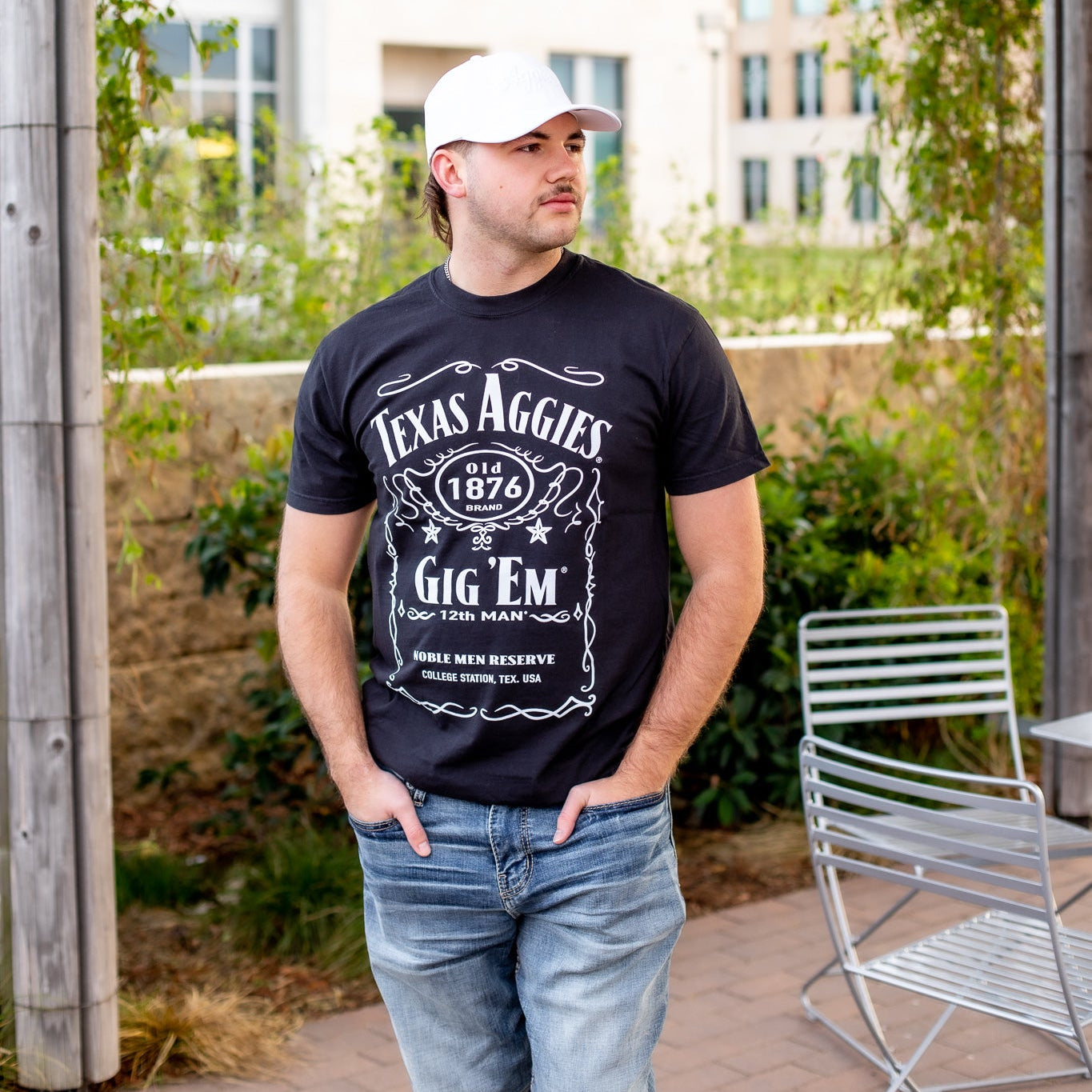 Texas Aggies Comfort Colors Old 1876 Brand Spirit T-Shirt