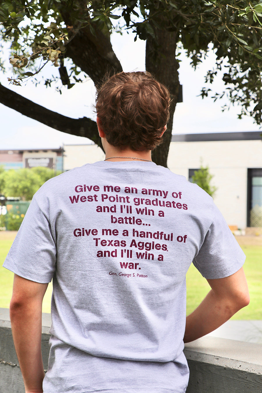 Texas A&M General Patton Quote T-Shirt