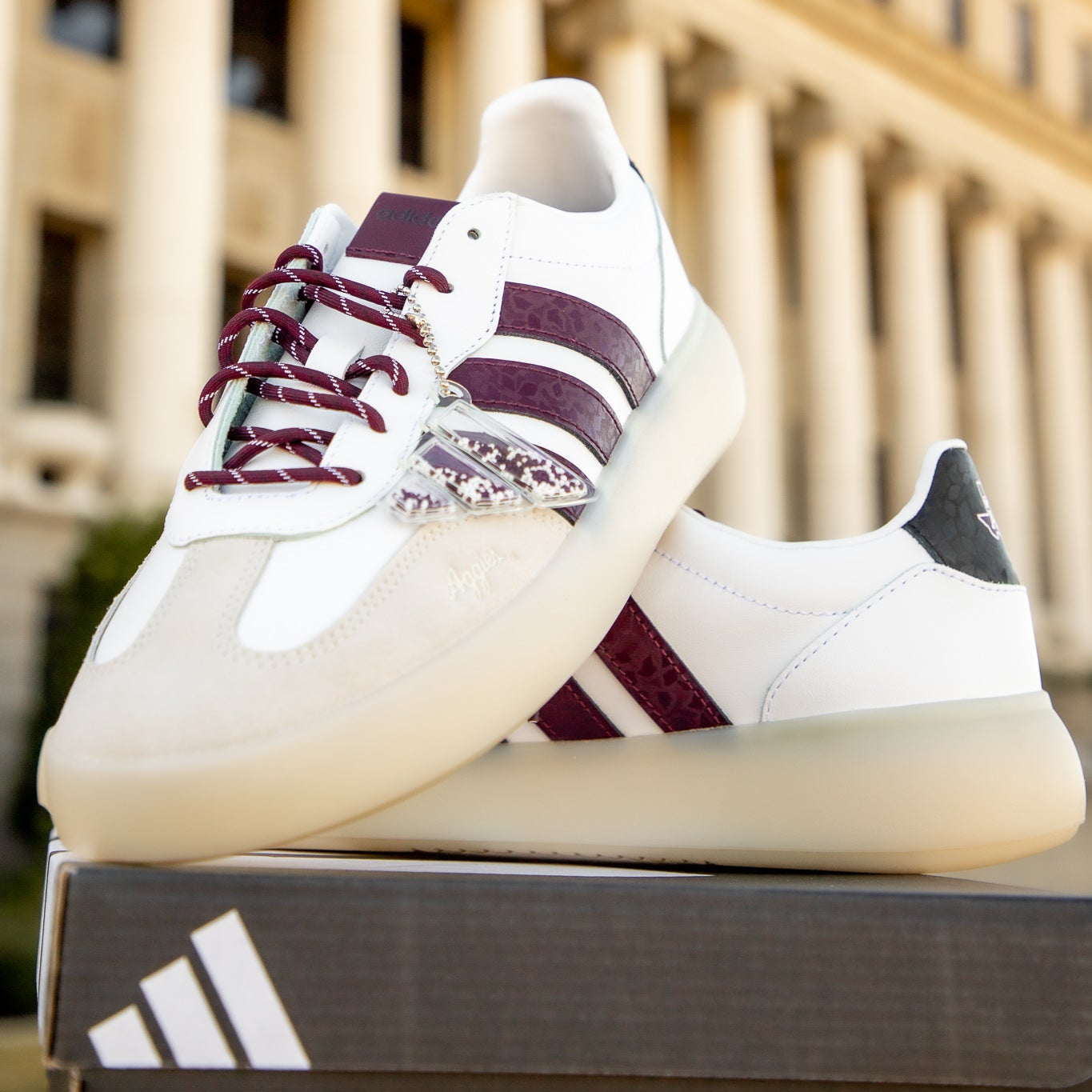Texas A&M Adidas Barreda Decode Shoes