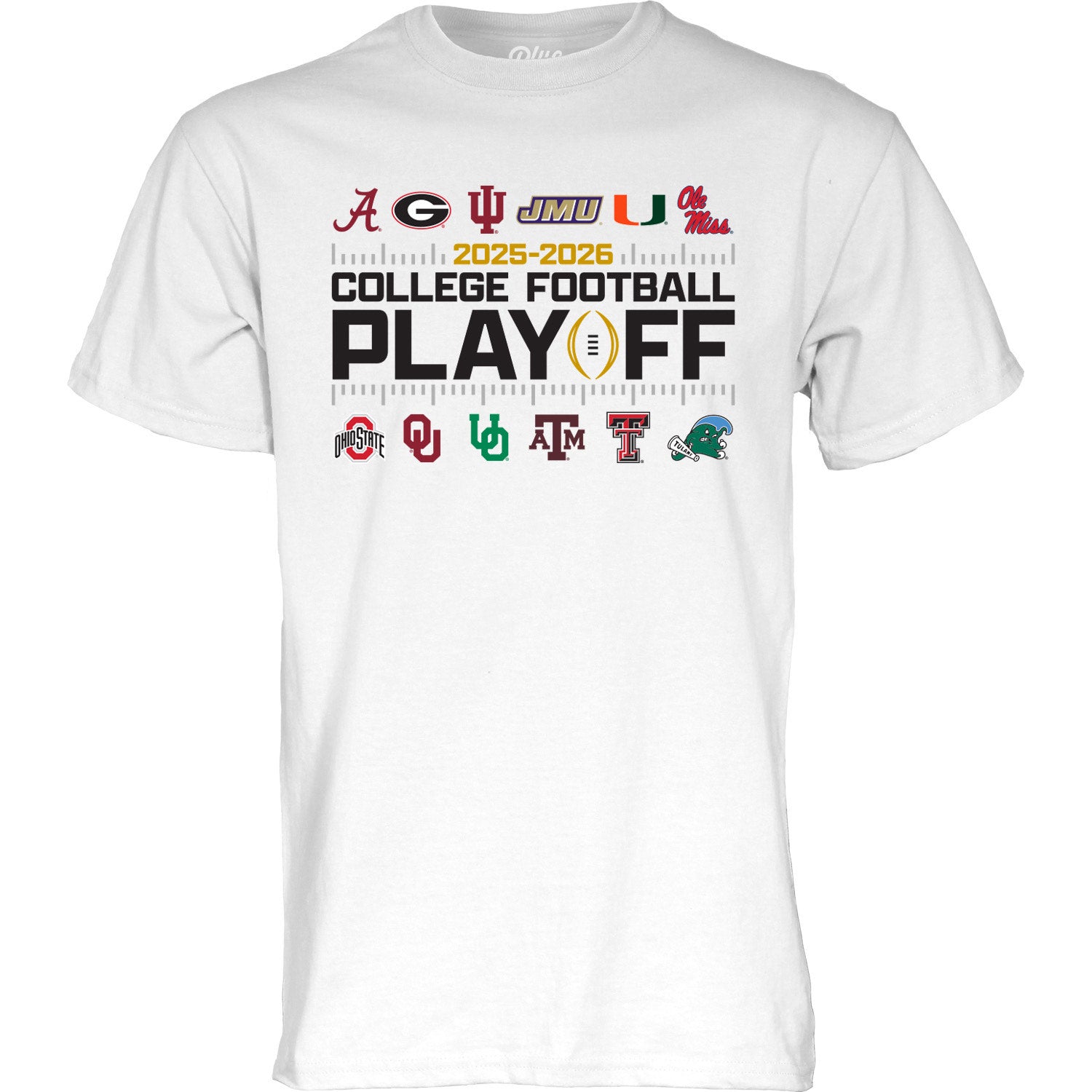 2025 Elite 12 College Football Playoff T-Shirt