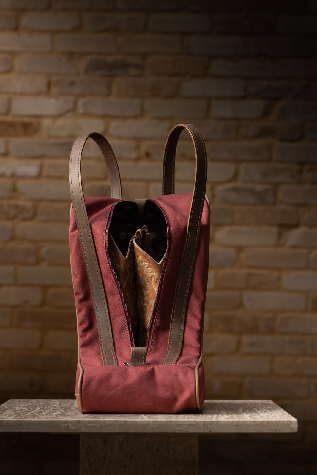 Jon Hart Canvas Boot Bag