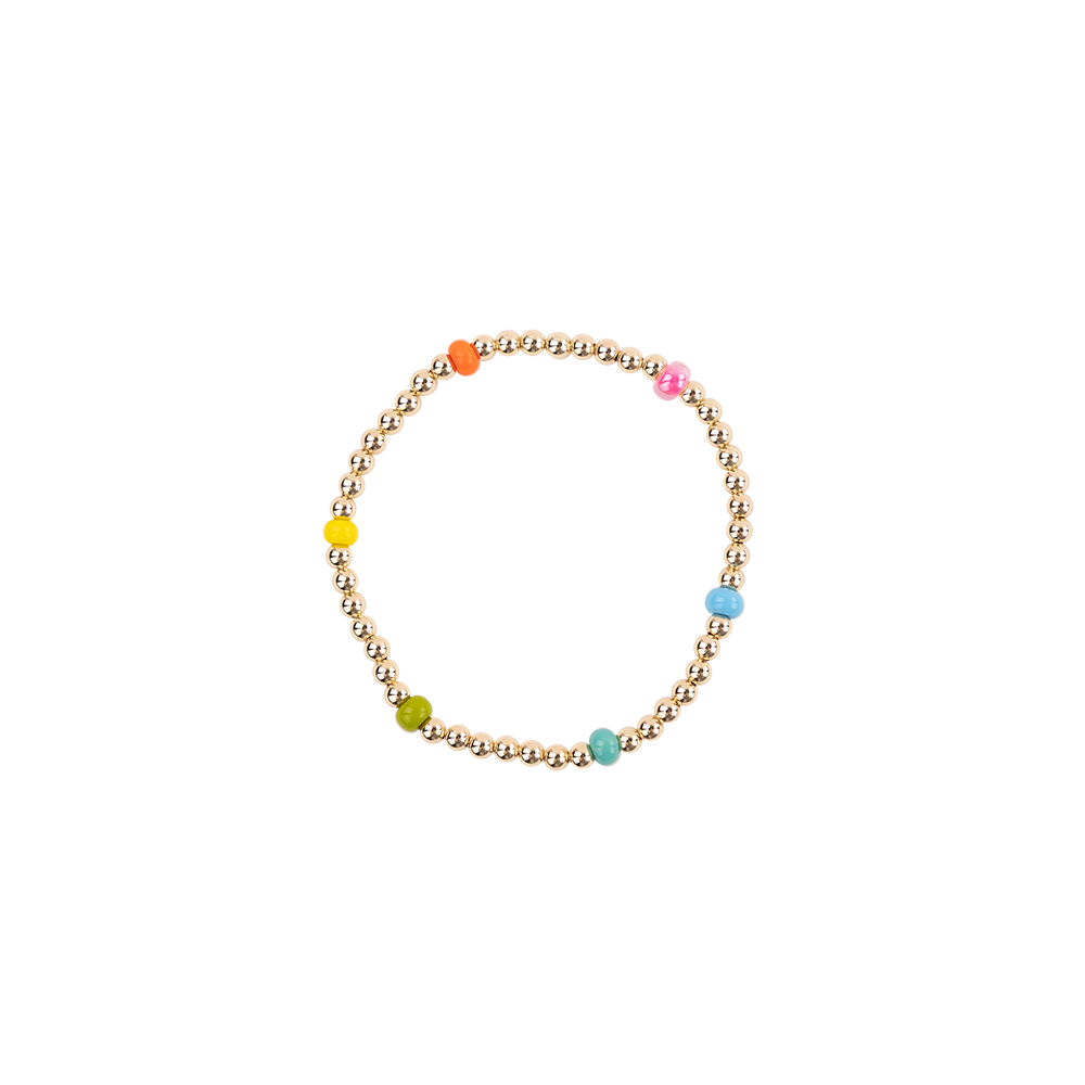 KIDS Confetti Beaded Blondes Bracelet