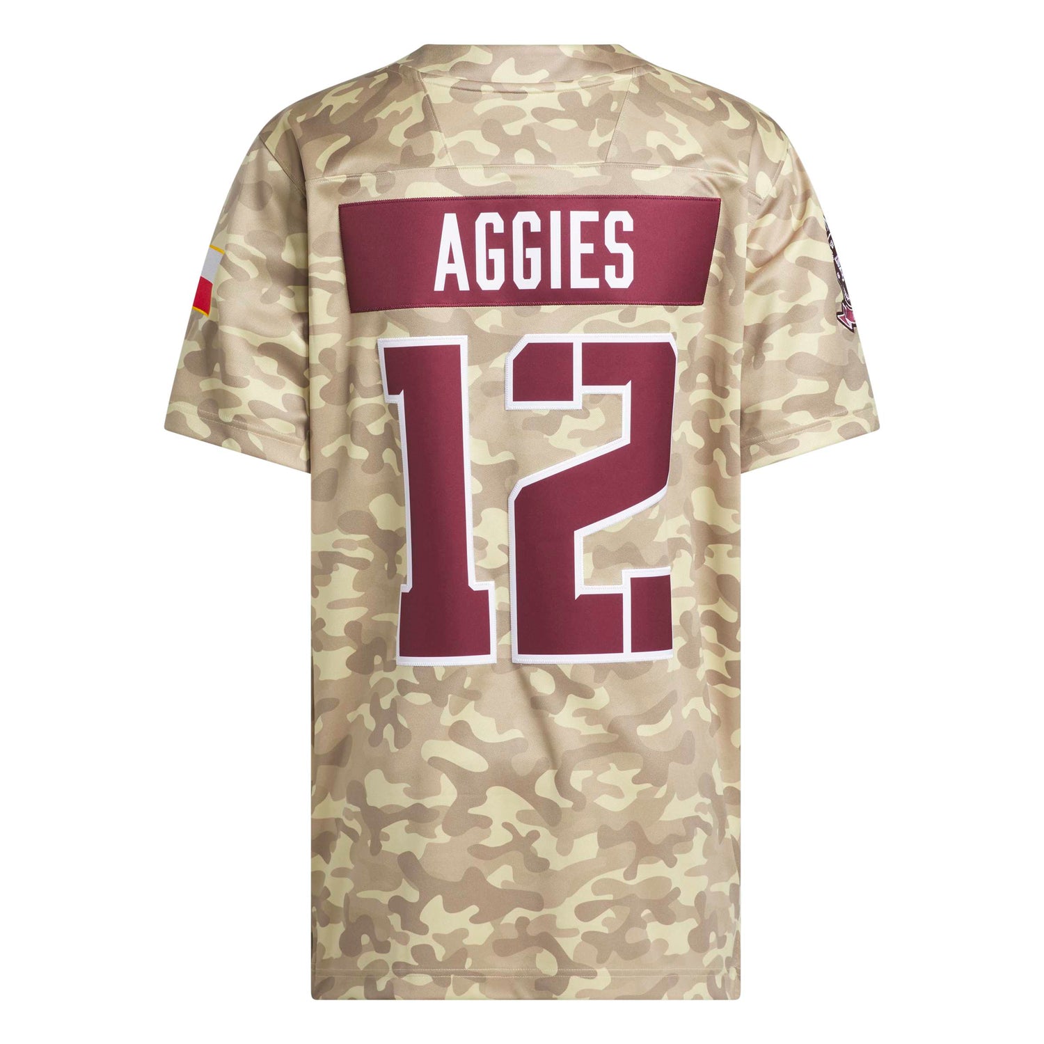 Texas A&M Adidas Premier Strategy Jersey - Camo