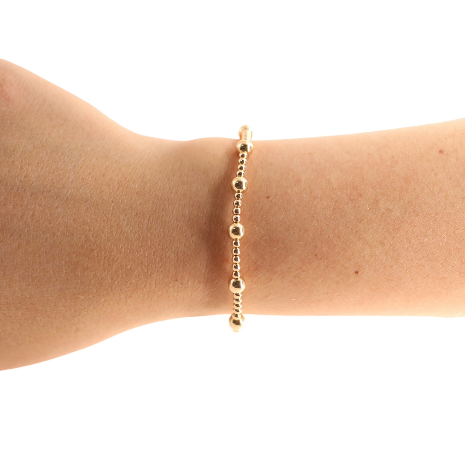 Beaded Blondes Lively Bracelet - Gold