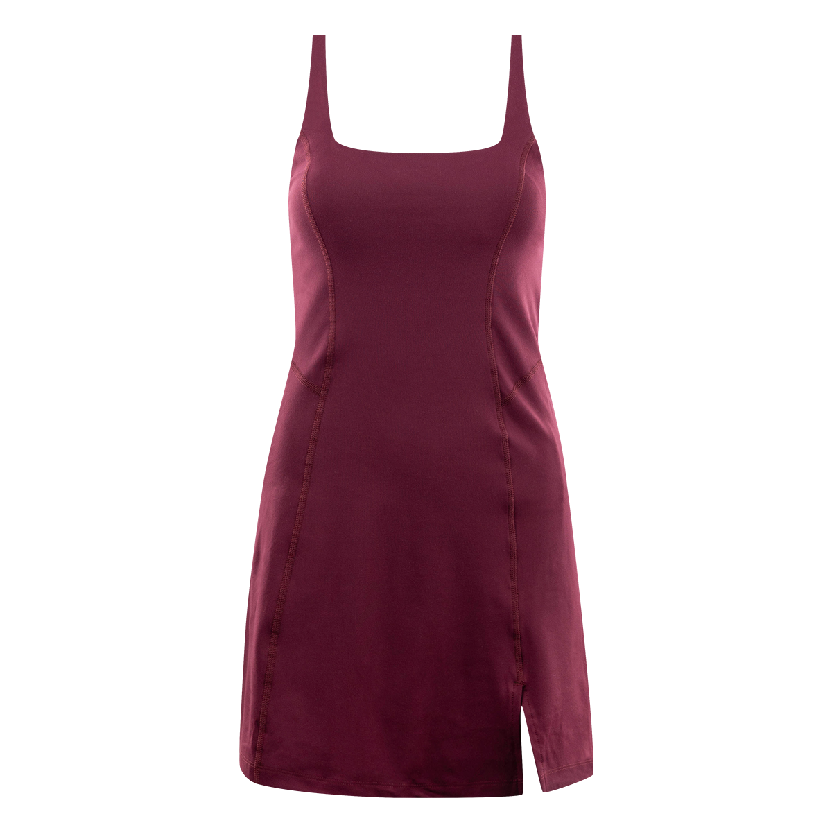 Maroon slip dress 