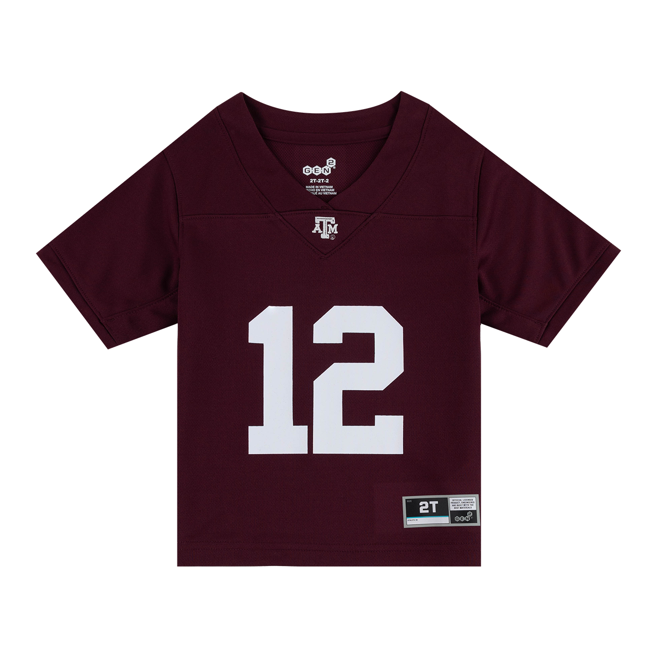 Maroon Toddler Jersey Tee