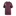 Maroon short-sleeve hoodie with hidden zip closure and kangaroo pocket