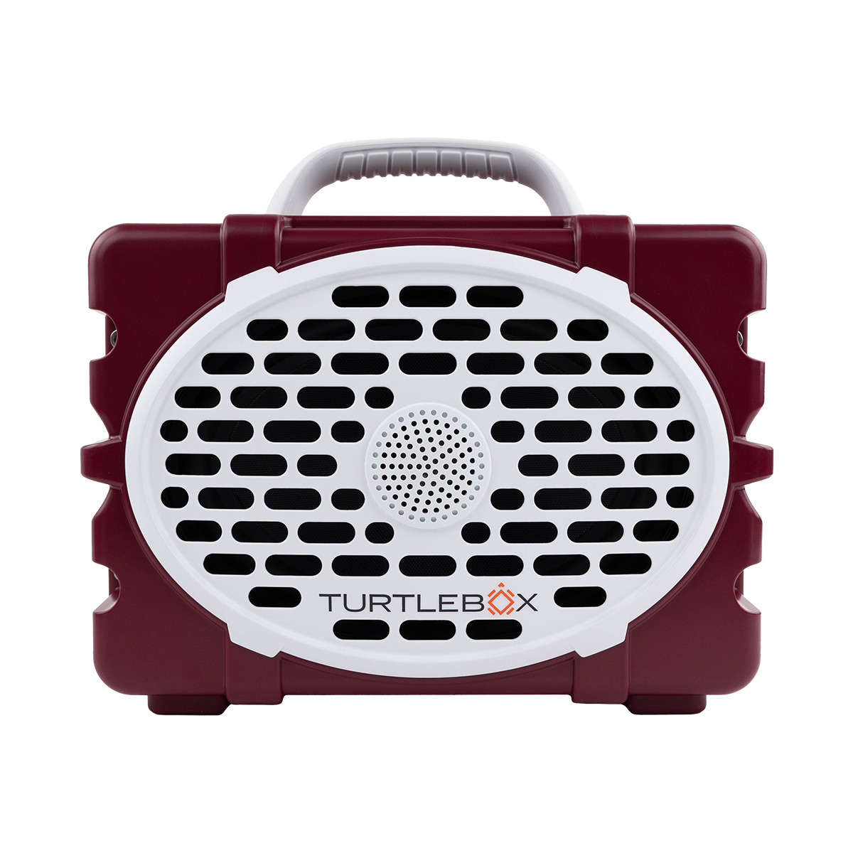 Maroon and White Speaker