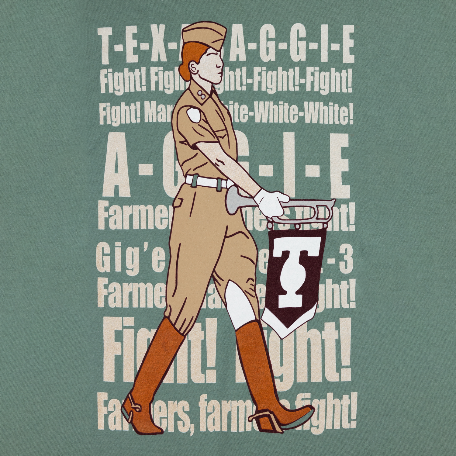 Texas A&M A-G-G-I-E Band T-Shirt