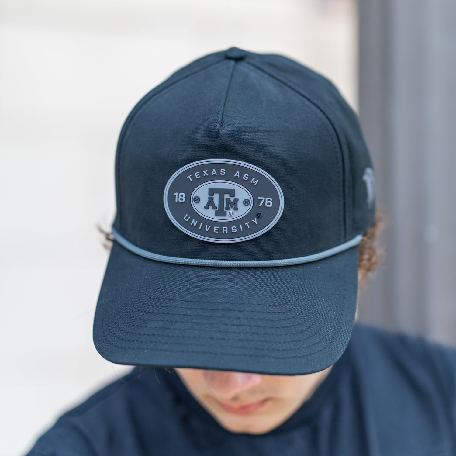 Texas A&M Branded Bills Black Patch Cap