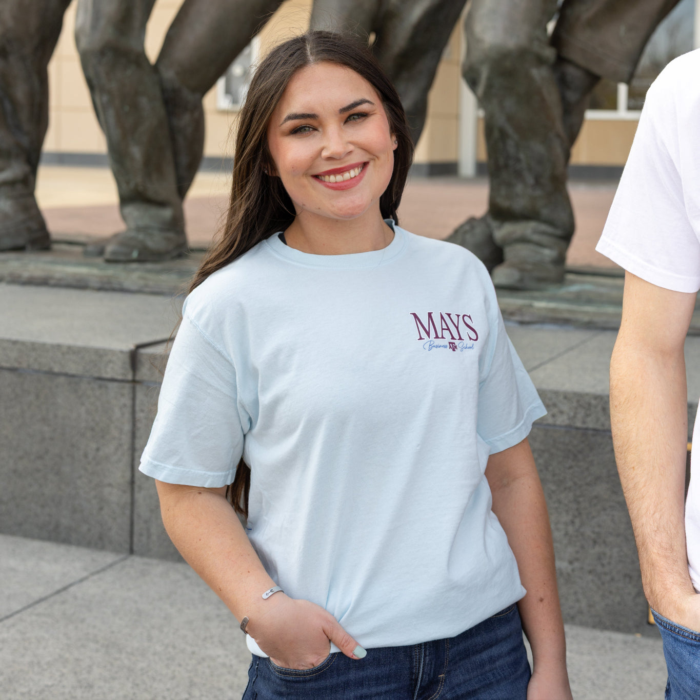 Texas A&M Comfort Colors Mays Business School T-Shirt