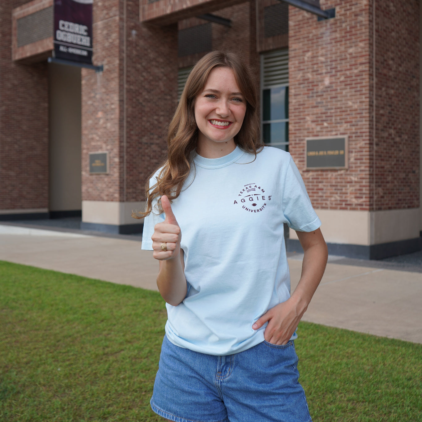 Texas A&M Aggies University Football T-Shirt