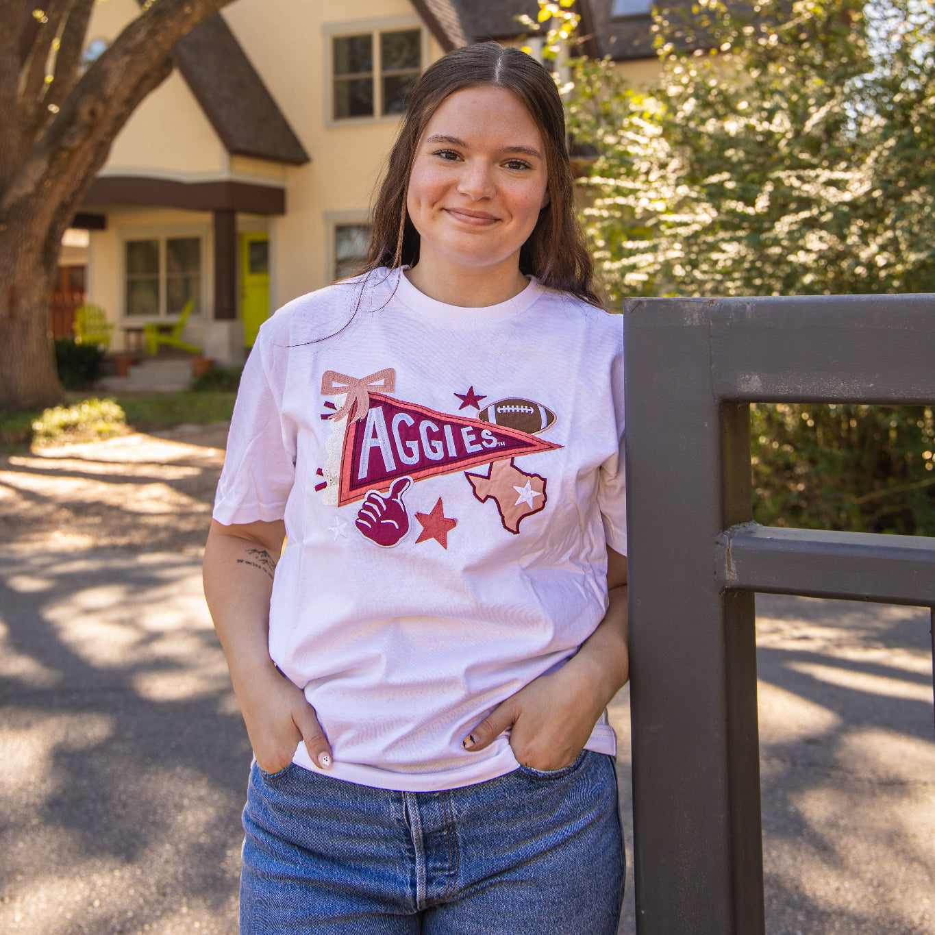 Collegiate Outfitters Pennant Aggies T-Shirt