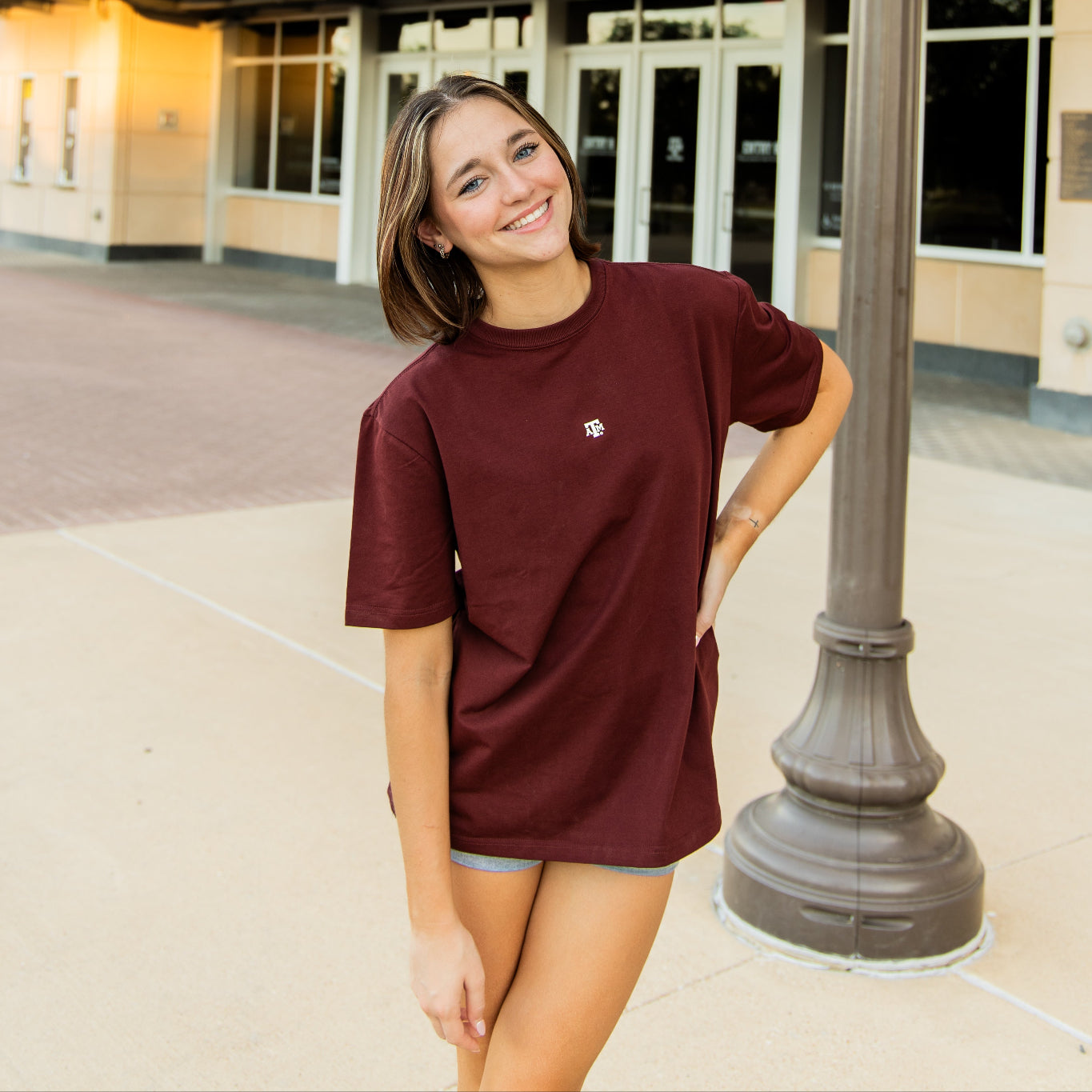Texas A&M Small Emblem T-shirt
