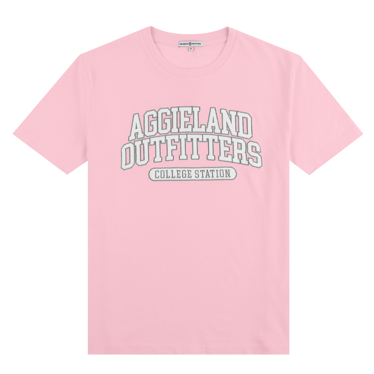 Collegiate Outfitters Arch Fabric T-Shirt - Pink