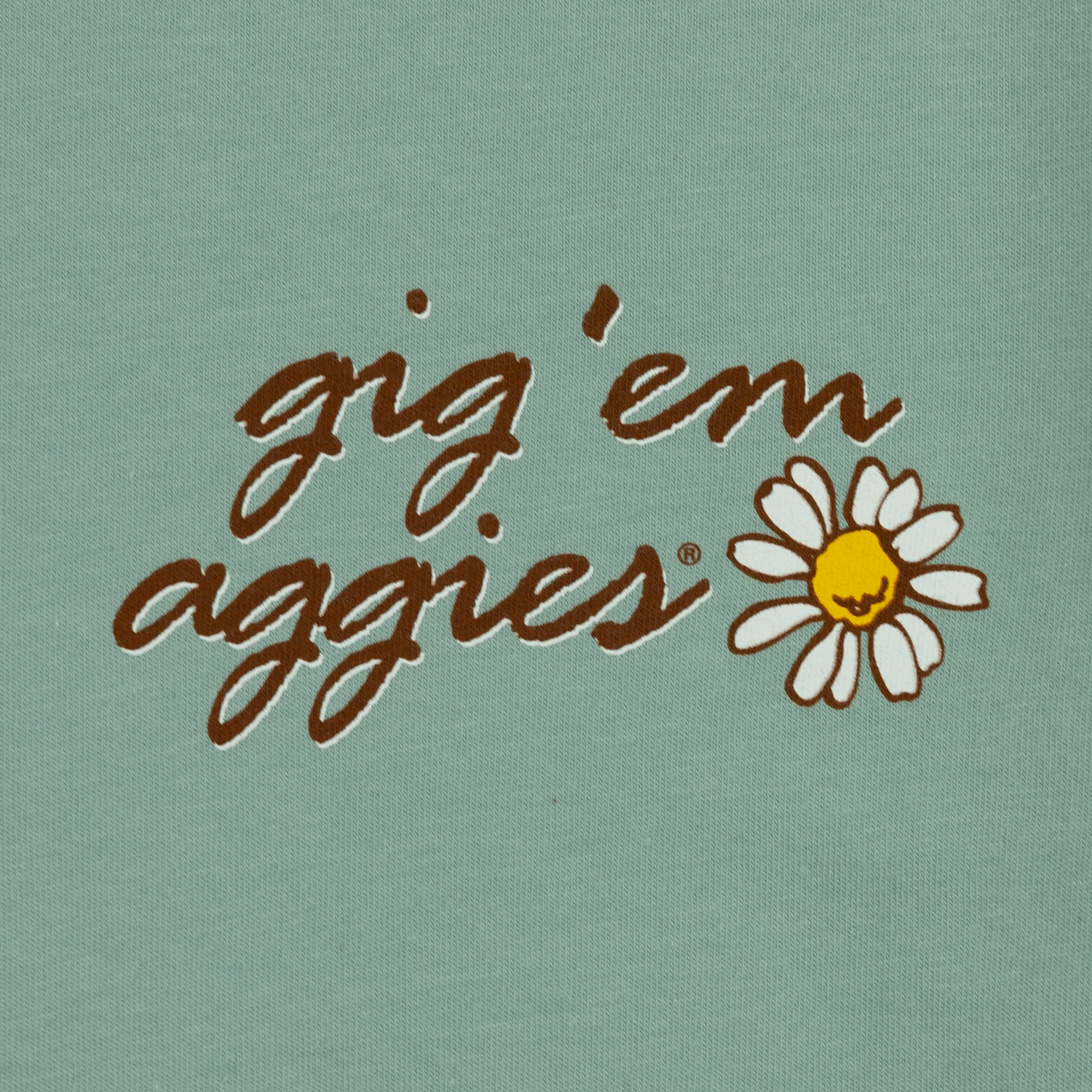 Texas A&M Daisy Gig 'Em Aggies T-Shirt