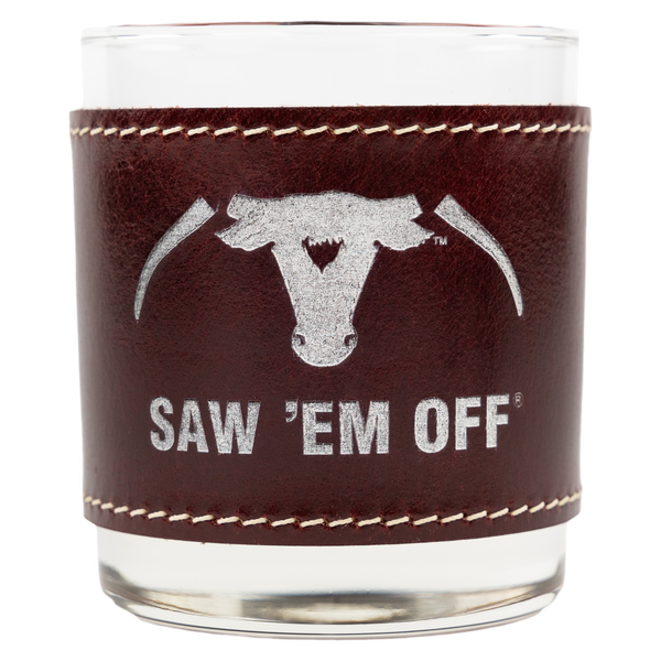 Saw 'Em Off Whiskey Glass Set